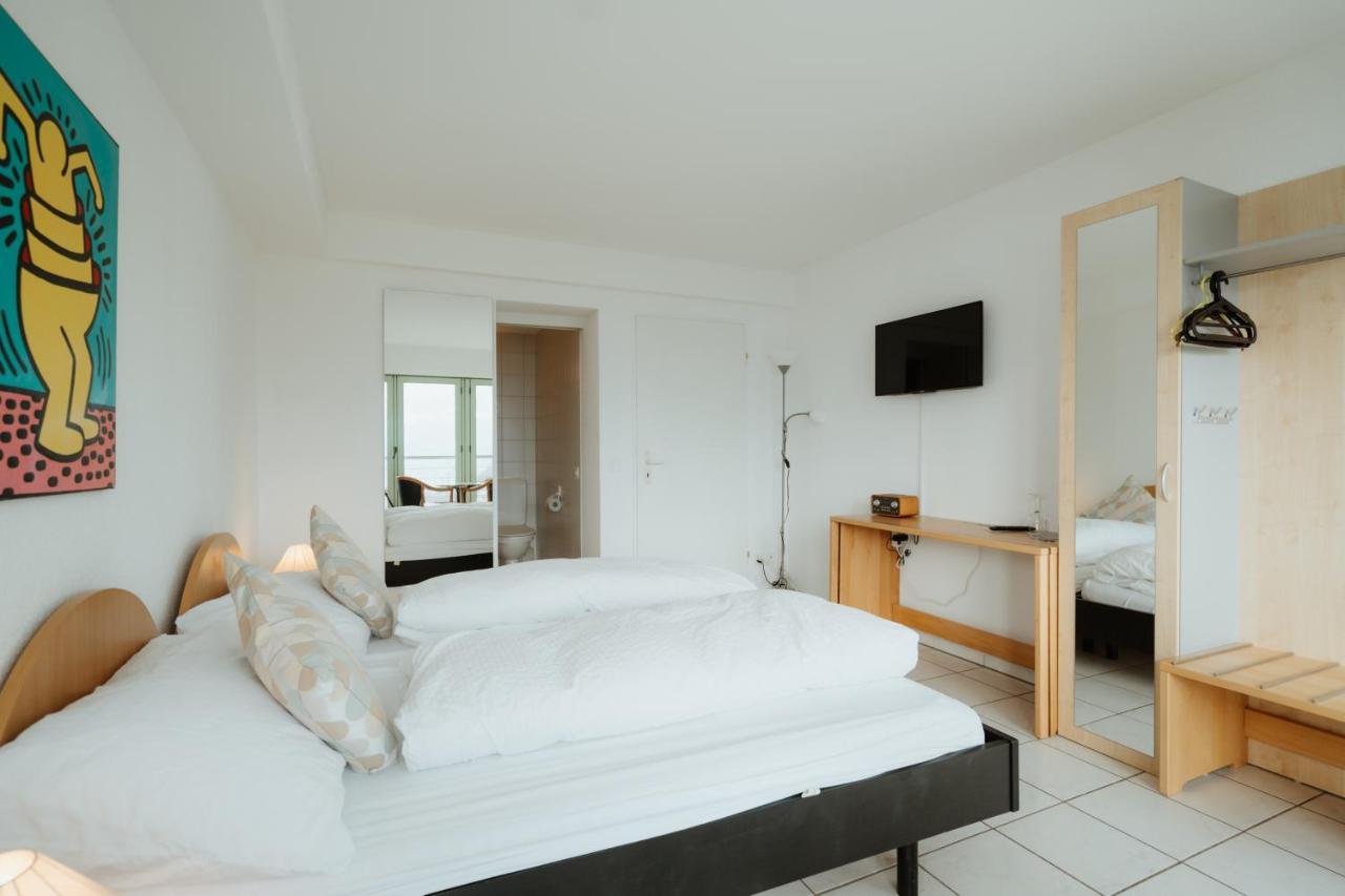Hotel Sonne Amden Bagian luar foto