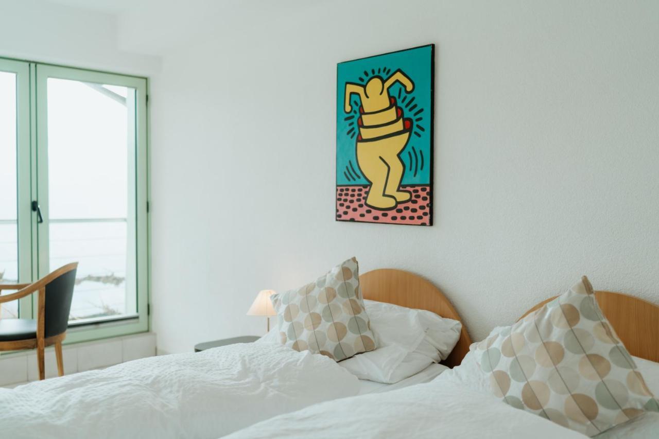 Hotel Sonne Amden Bagian luar foto