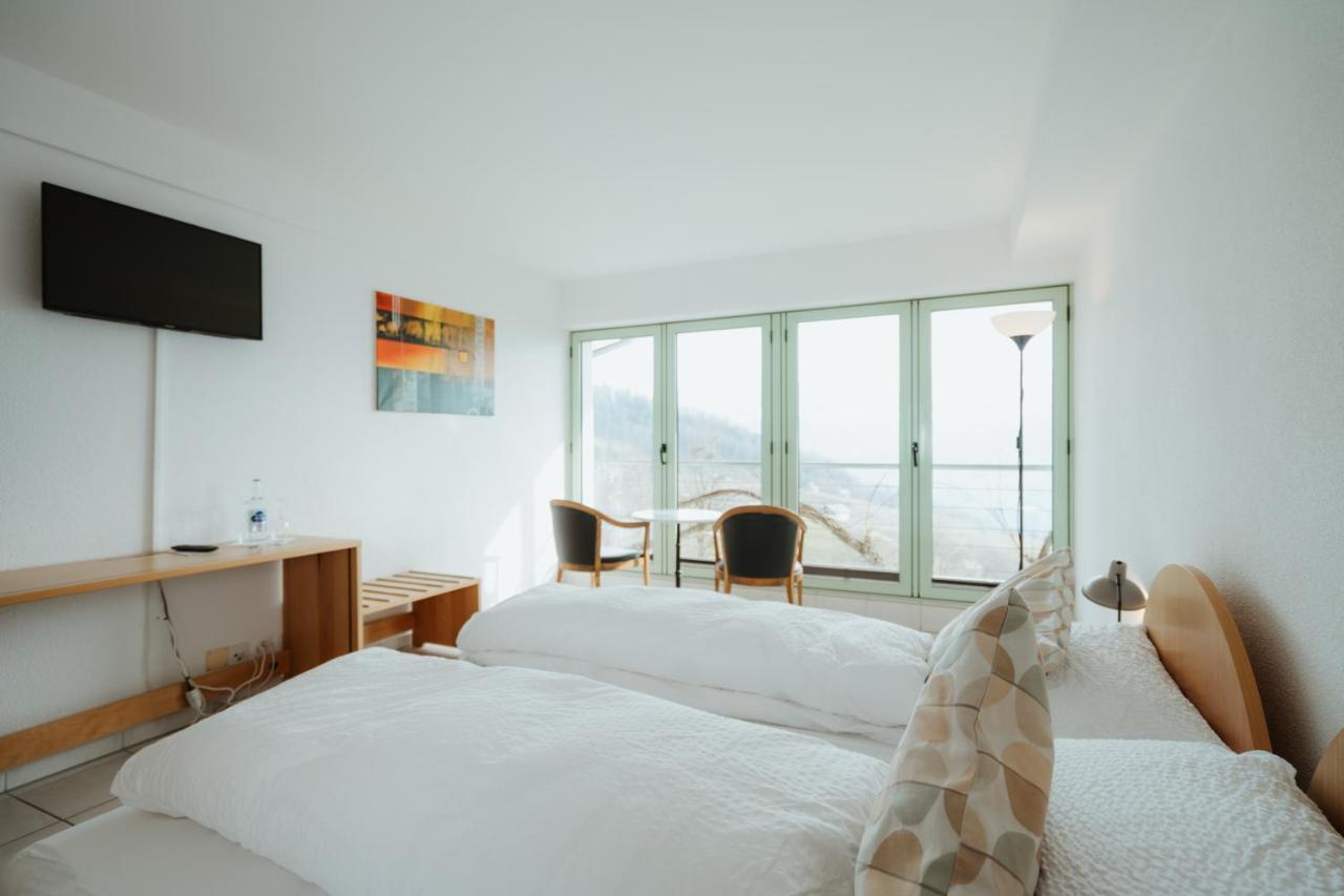 Hotel Sonne Amden Bagian luar foto