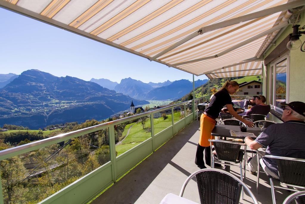 Hotel Sonne Amden Bagian luar foto